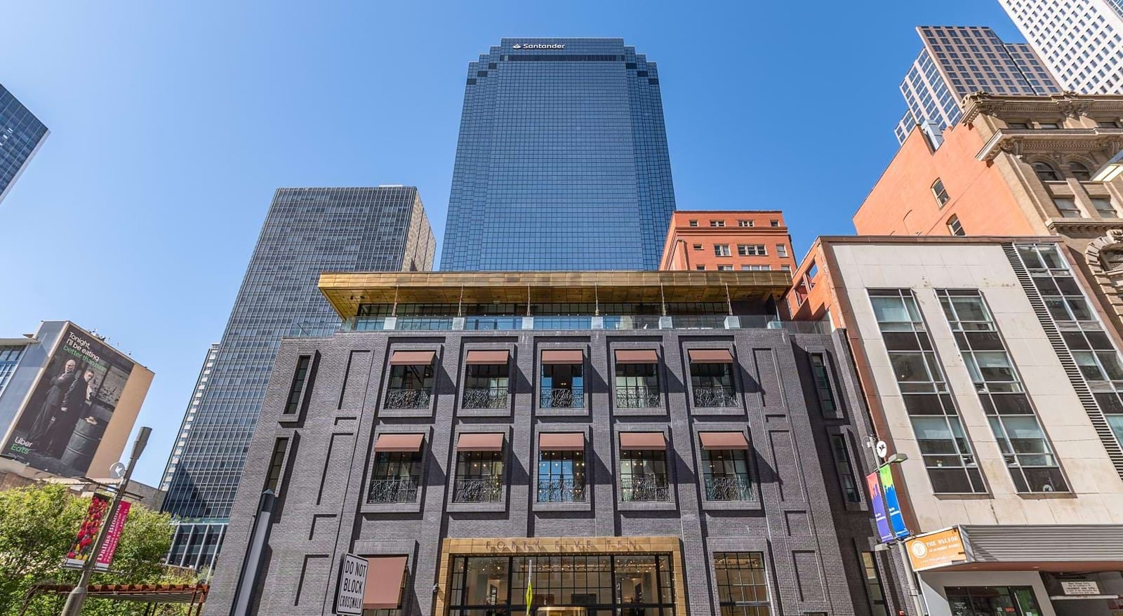 Santander Tower, home of Peridot Residences, in downtown Dallas