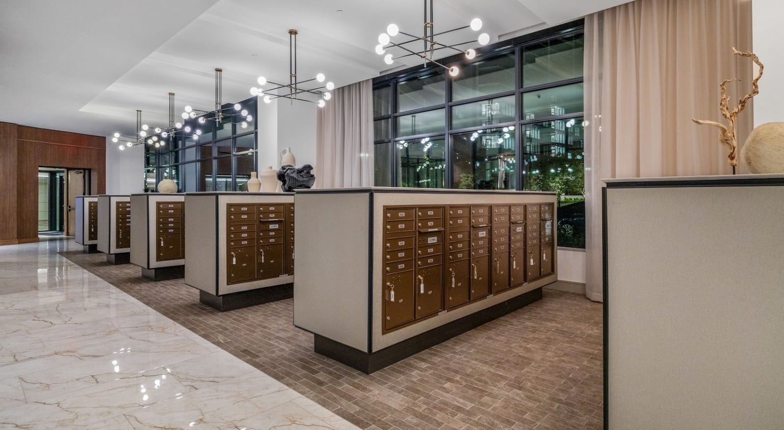 Turtle Creek mail and package room